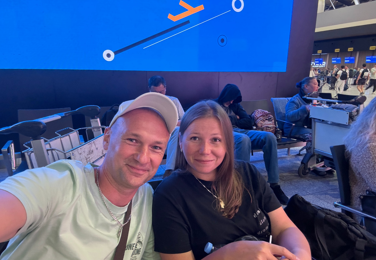 В аэропорту Шереметьево 