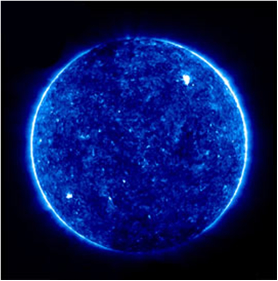    Солнце. Фото с российского спутника «Коронас-Фотон»