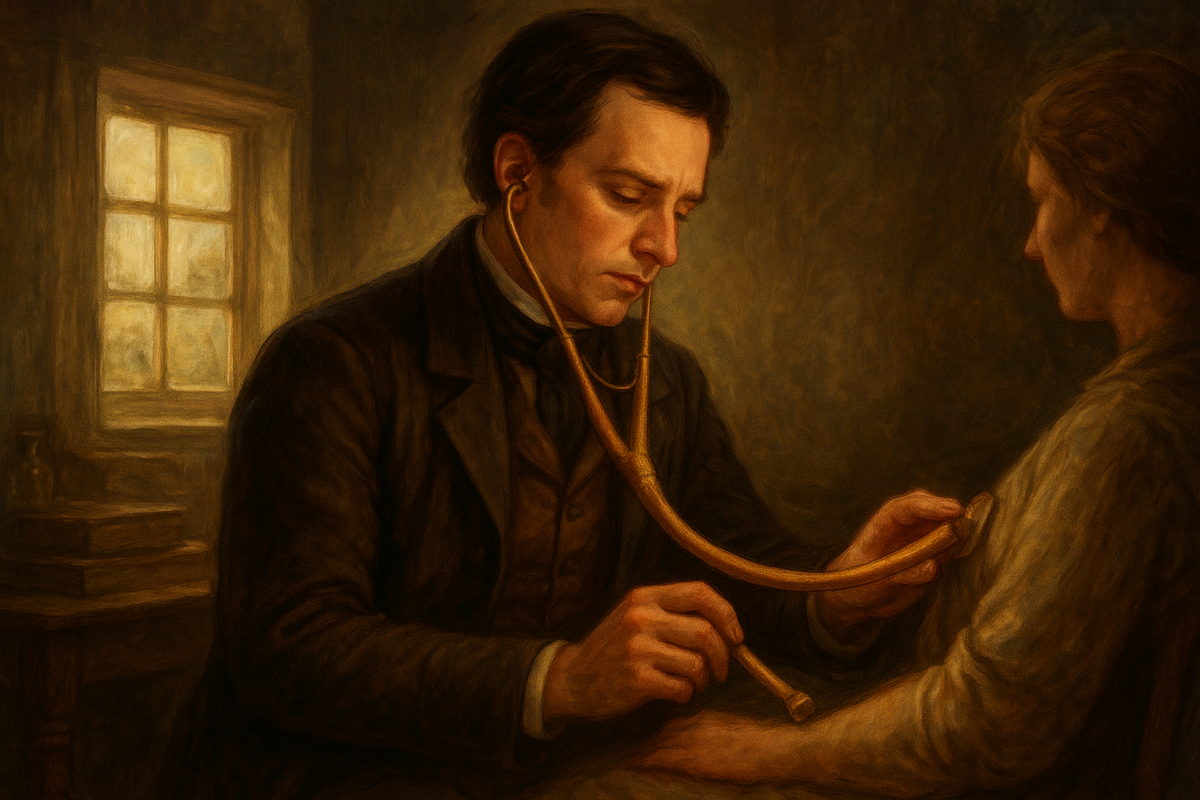 Как стеснительность спасла миллионы: история врача, придумавшего стетоскоп