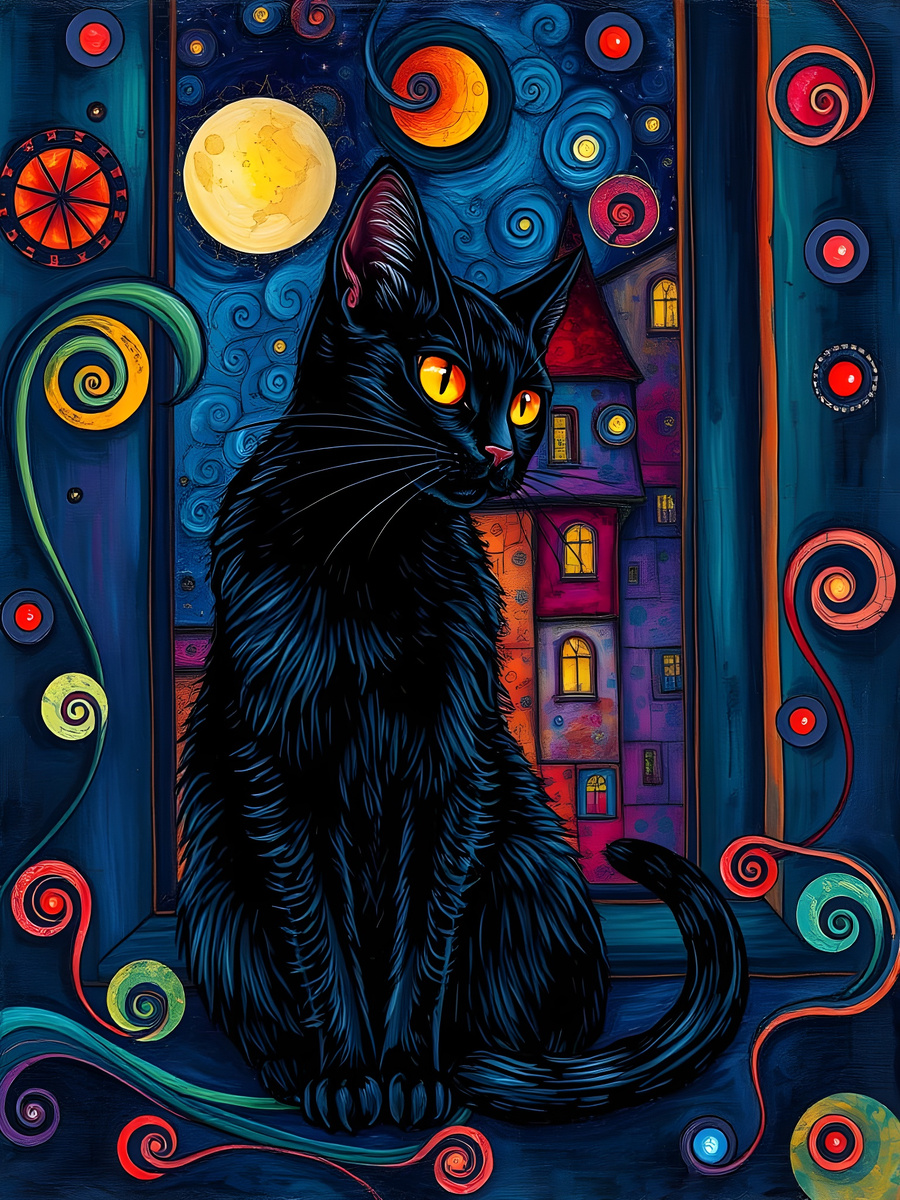 Хозяин детских снов. Иллюстрация создана с помощью нейросети Flux Schnell и программы Photoshop.