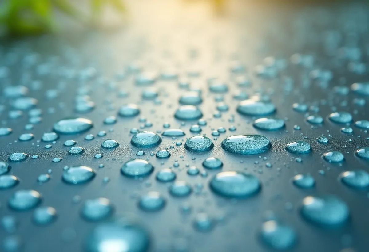 Микроструктура, которая отталкивает грязь