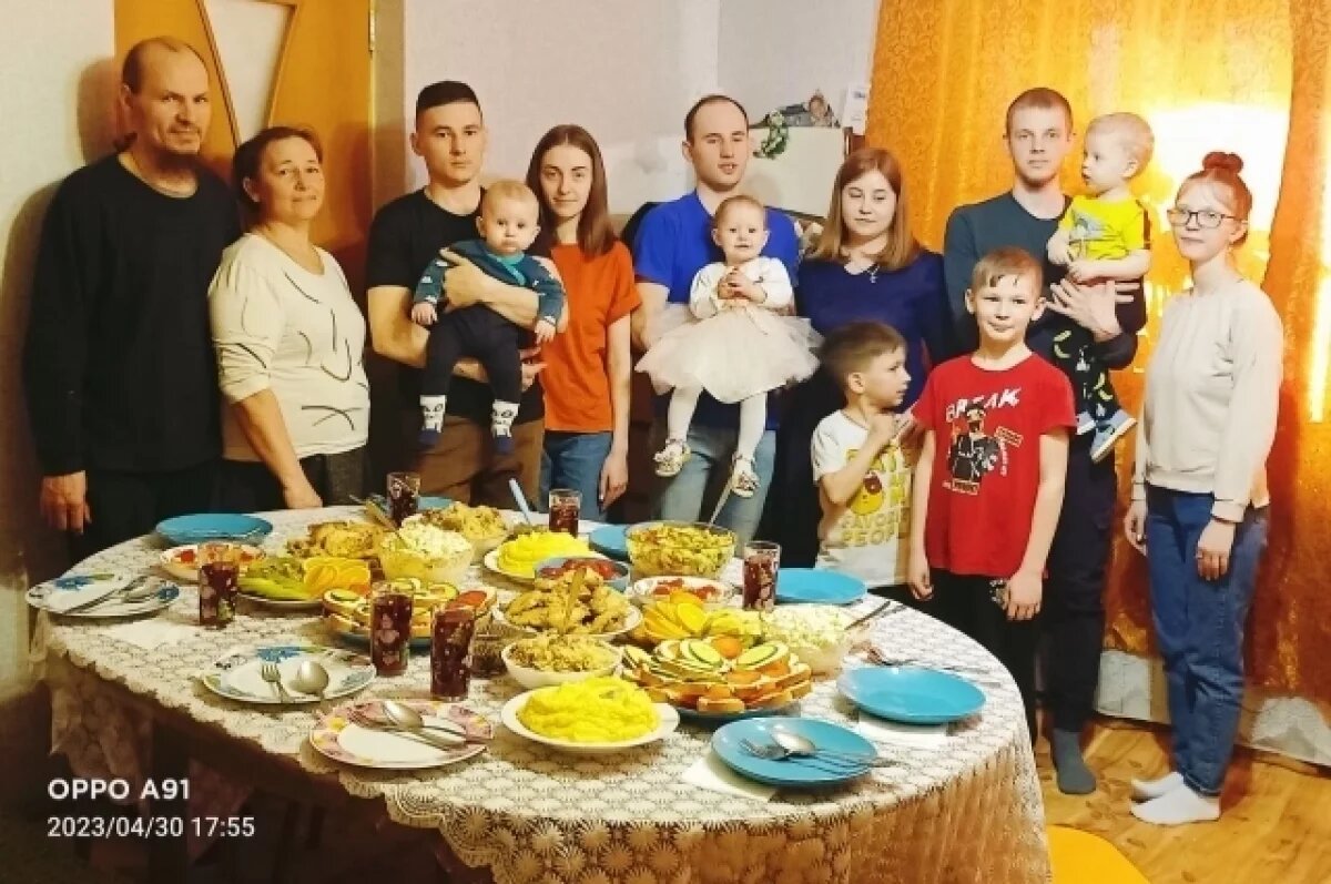    Семья Решитовых.