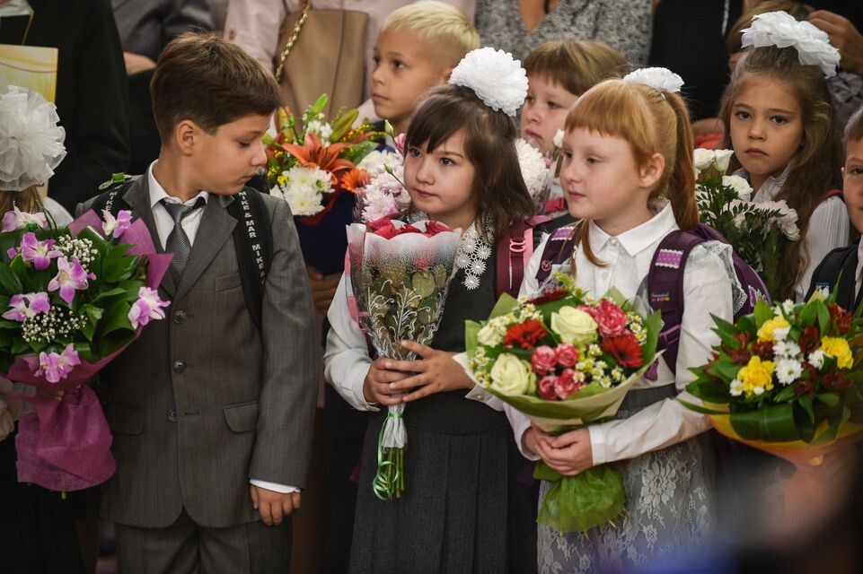    Линейка на 1 сентября / Медиасток.рф