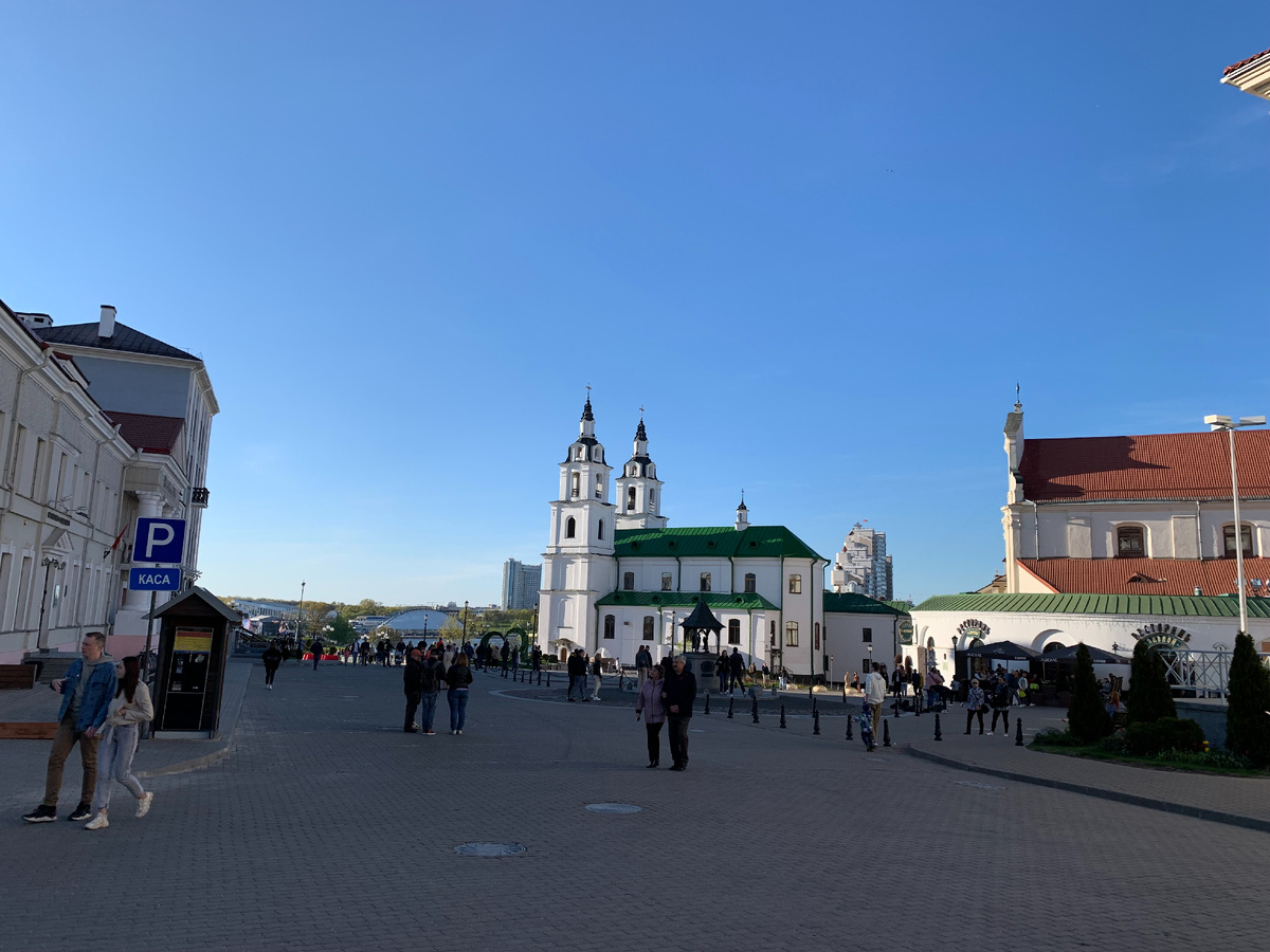 Минский Свято-Духов кафедральный собор и квартал Верхний город 