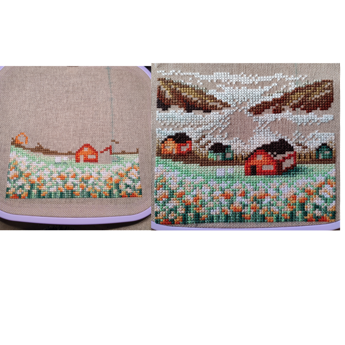 Кривой коллаж до/после