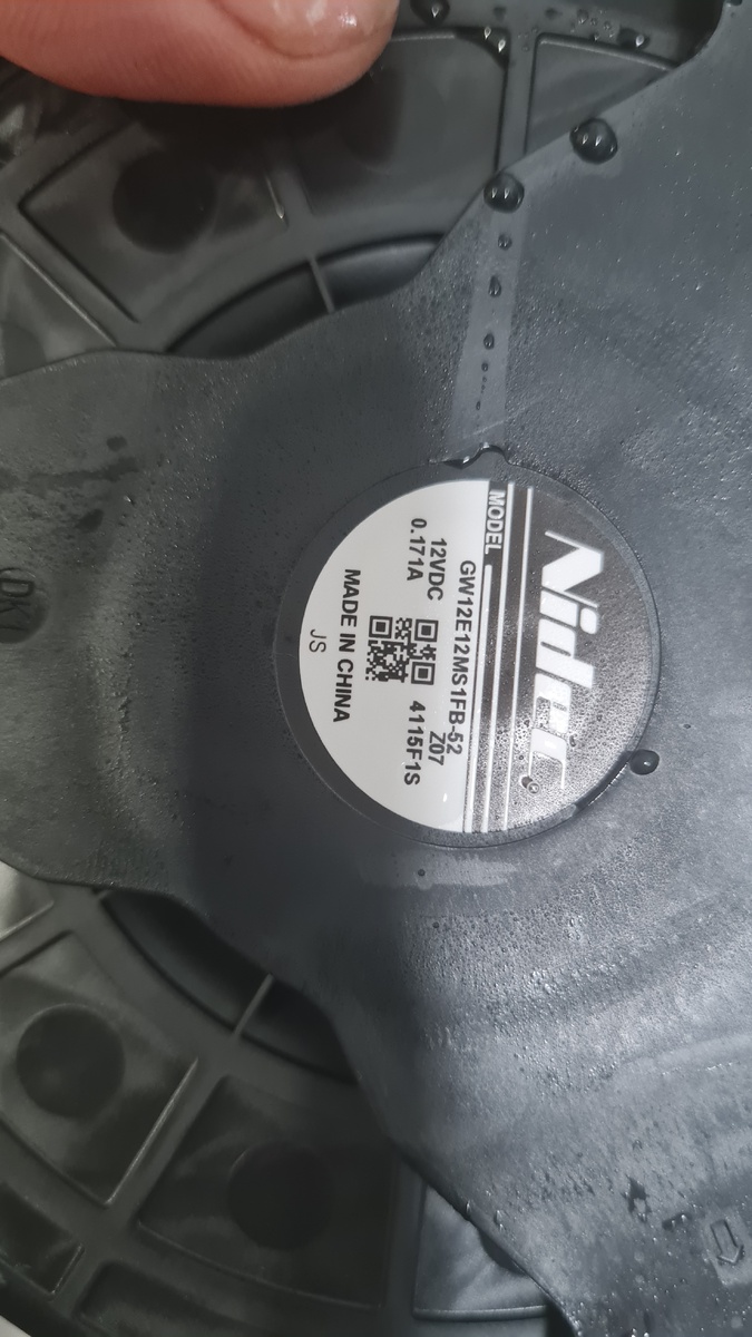 Вентилятор холодильника Горенье 