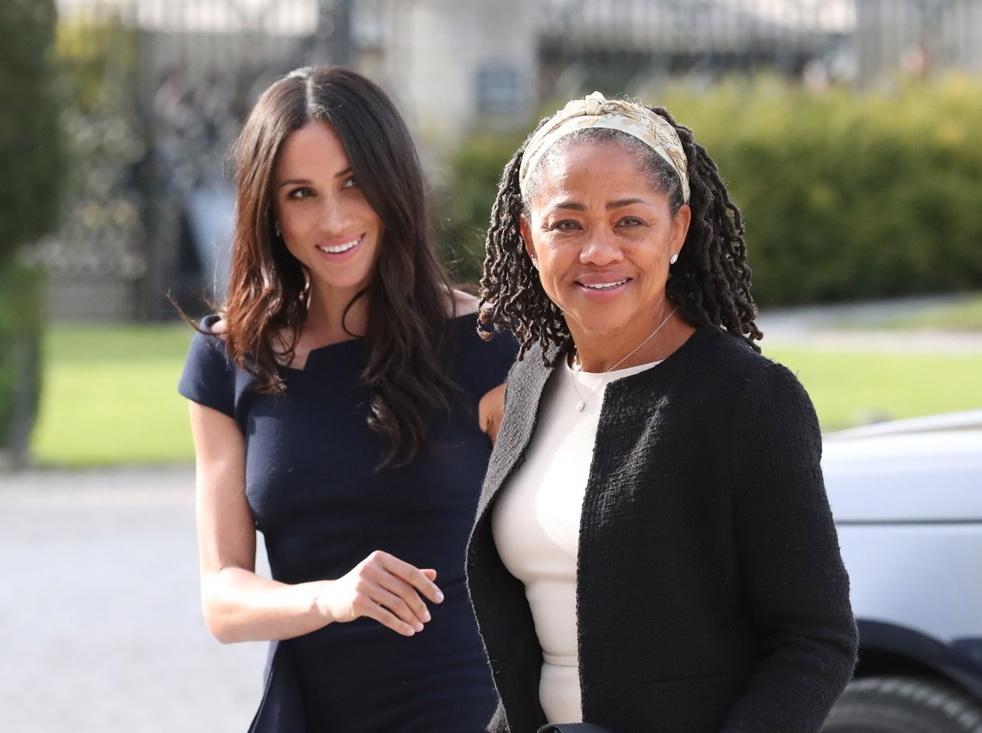 Мегн Маркл с матерью Дорией Рэгланд