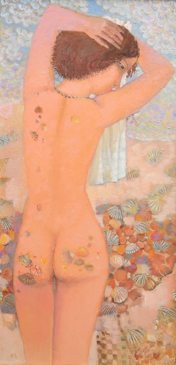 © Анатолий Тимошкин. У моря. Холст, масло.