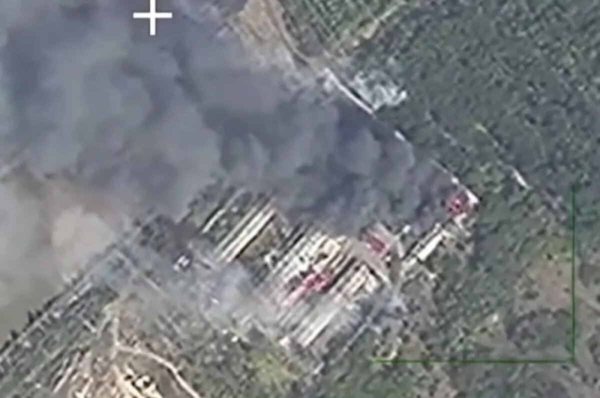    Бомбы и БПЛА разнесли пункт постоянной дислокации бригады ВСУ у Краматорска