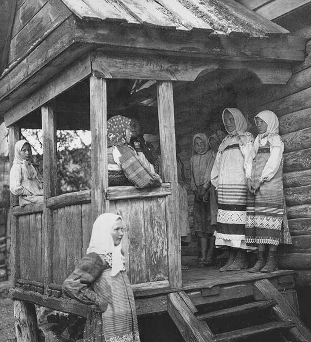 Русские крестьянки 19 век