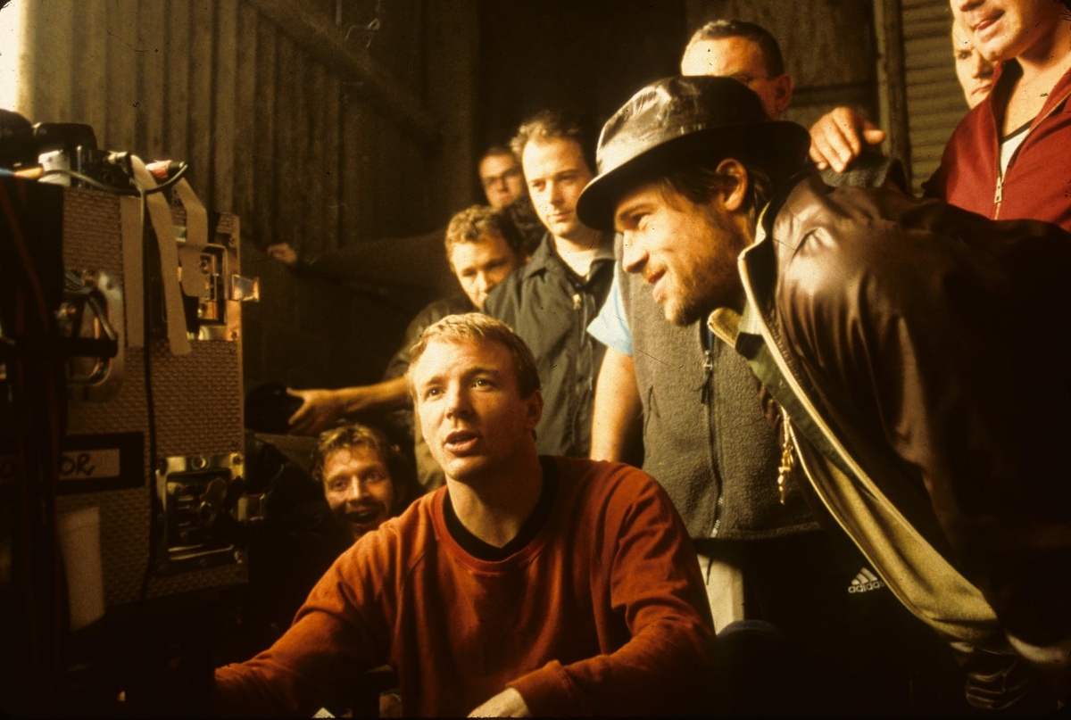 Гай Ричи на съемочной площадке