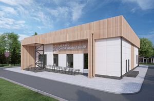 Так будет выглядеть Центр после завершения строительных работ. / ФОТО макета предоставлено Администрацией Аксайского района Администратор  📷
