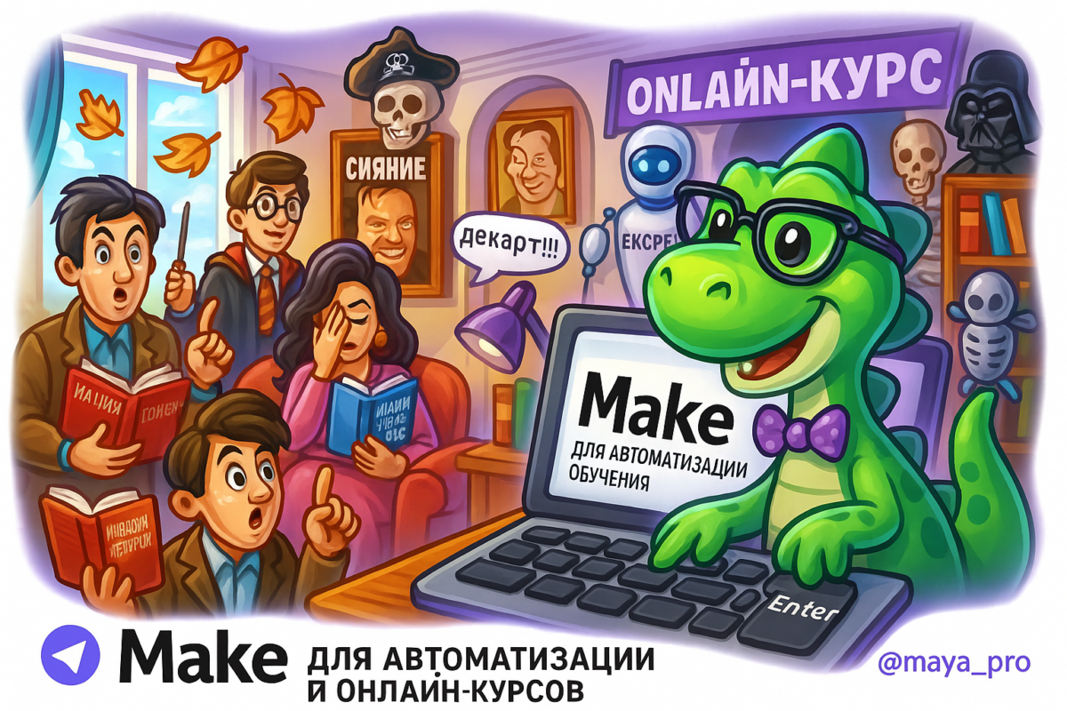    Автоматизация обучения: как Make.com спасет ваши нервы и время от ручной рутины Артур Хорошев