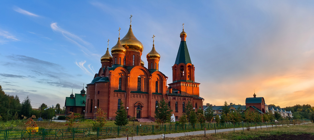 Окрестности города.