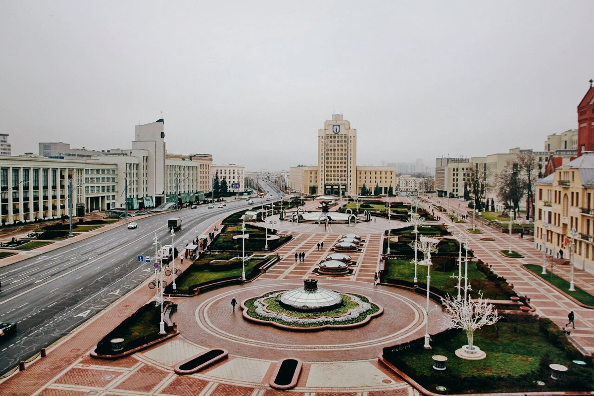 На фото — площадь Независимости