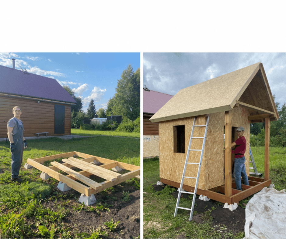 Детский домик для дачи своими руками