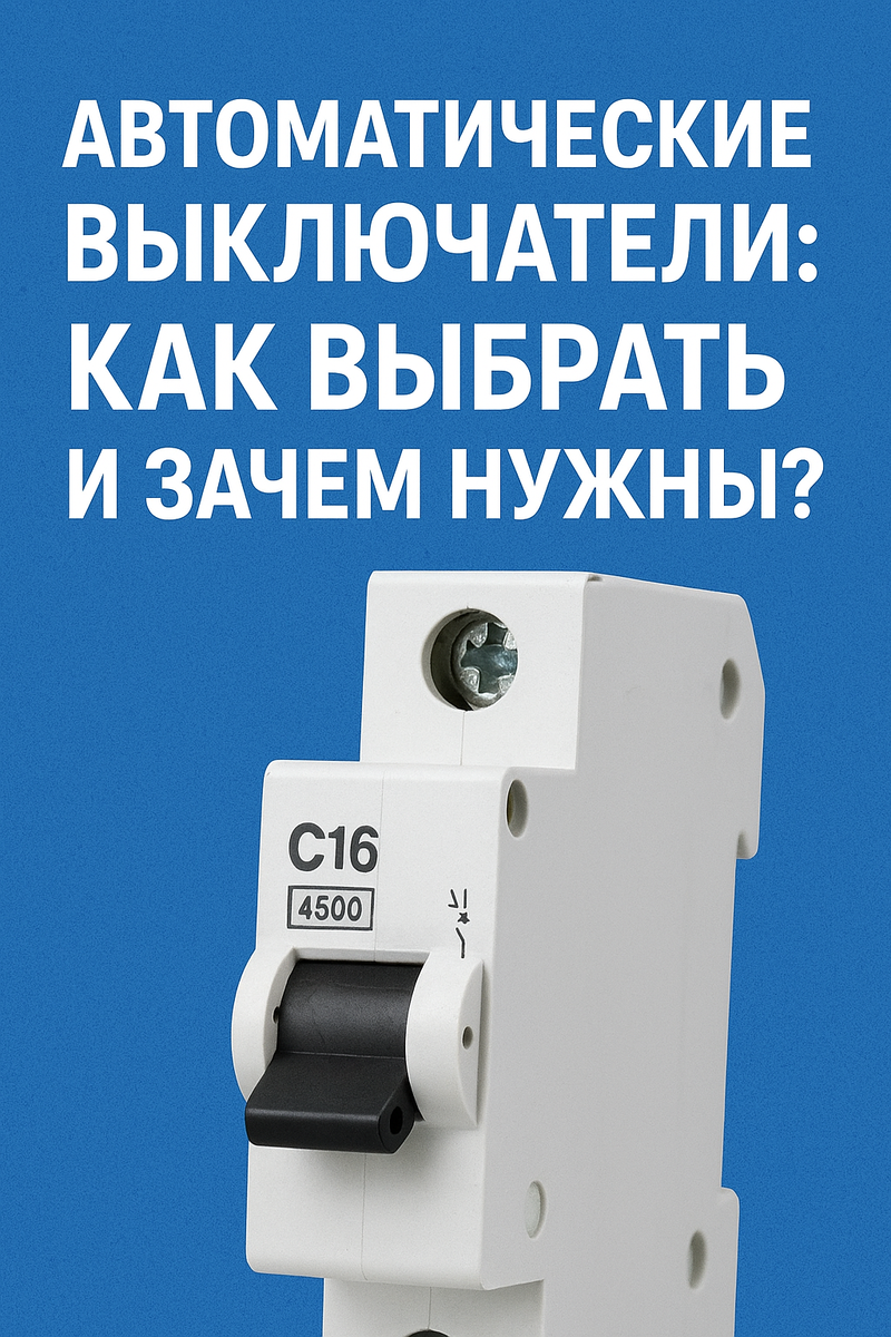 Как выбрать автоматический выключатель. Электрик Орск. Техсовет56