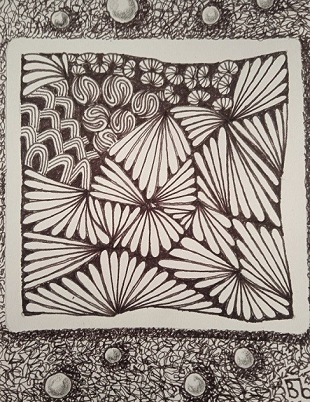 Матричная "абстракция". Работа автора