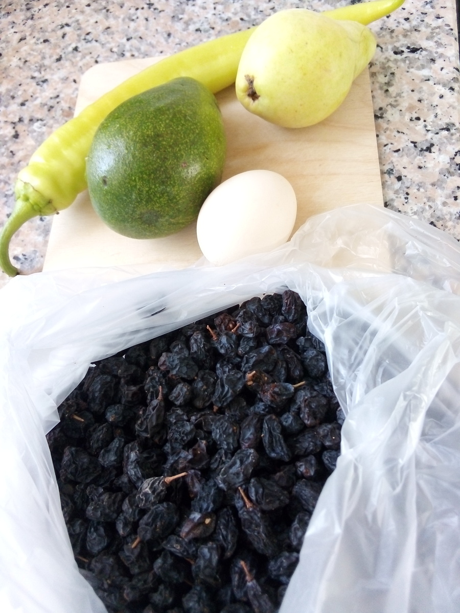 Ингредиенты для горячего салата