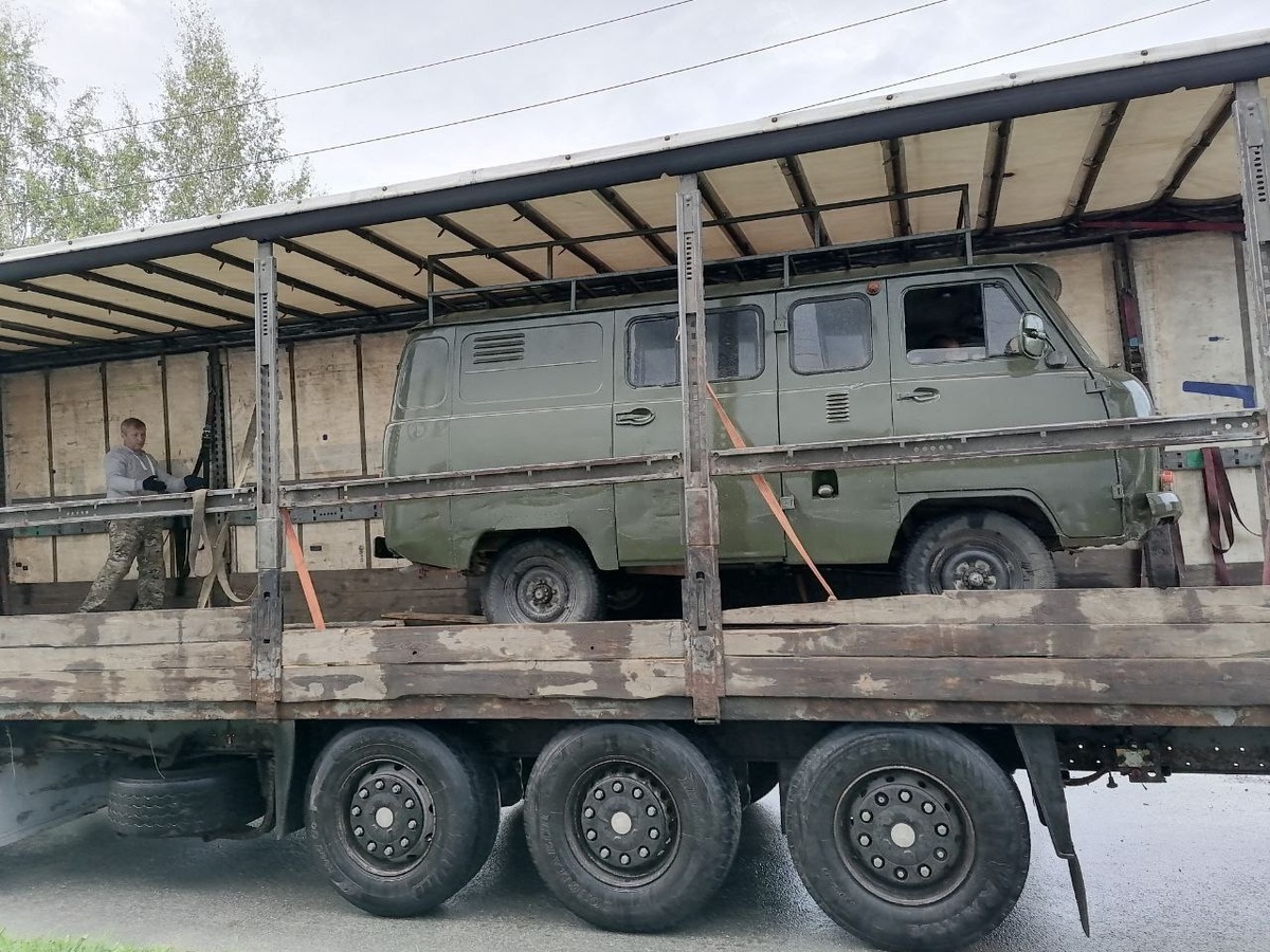    Из Нягани в зону СВО отправили пятую в этом году партию гуманитарного груза