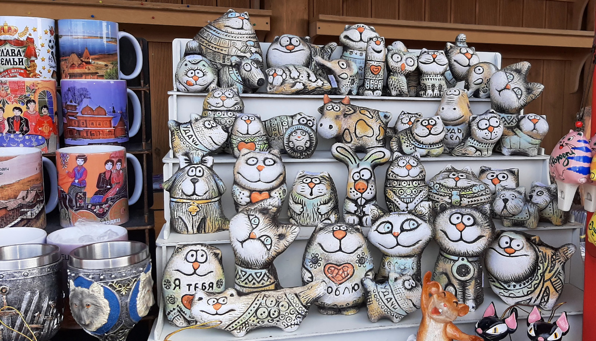 Фото автора. Этих хотелось купить всех. С трудом, но удержалась!