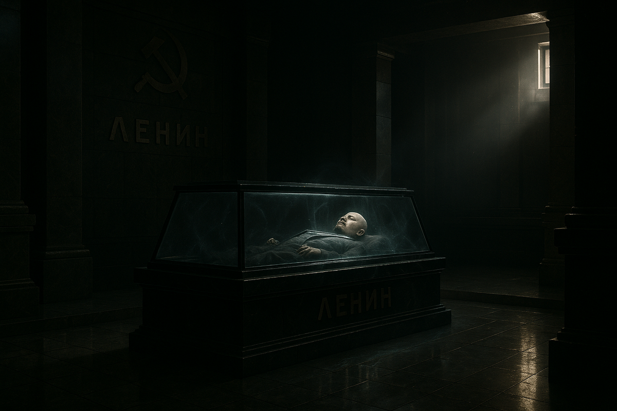 В глубинах мавзолея, в полумраке и тишине, спящий Вождь пролетариата сохраняет порядок и силу, недоступные обычному взгляду.