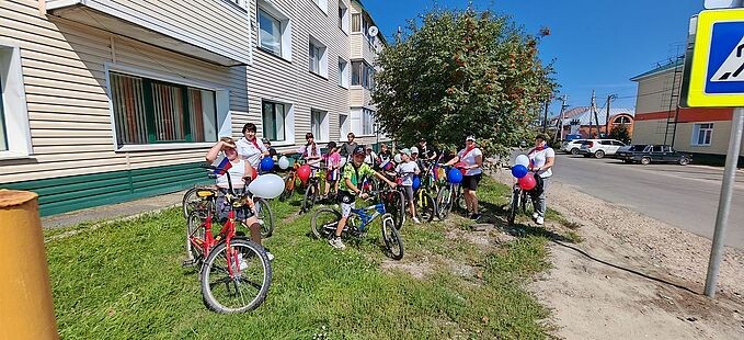 Дети приготовились к заезду