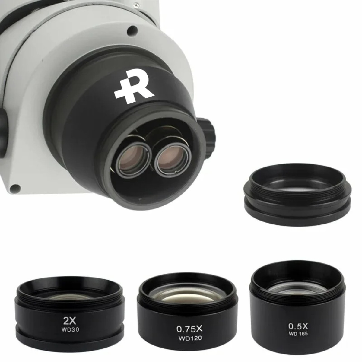 Линзы Барлоу 0.5х, 0.7х, 2х, 1х.