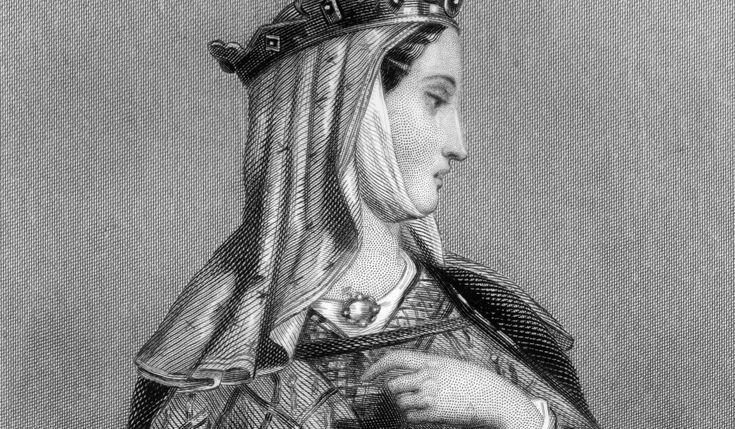 Алиенора Аквитанская. Иллюстрация из открытых источников