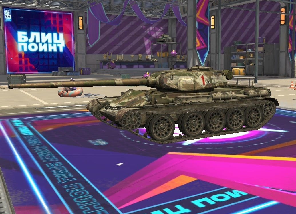 Легендарный камуфляж на этот танк очень даже хорош