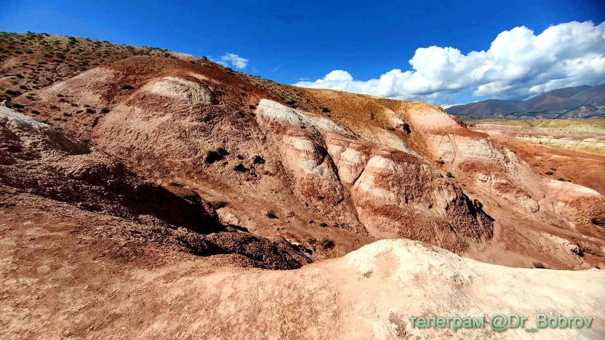 Марсианские пейзажи.