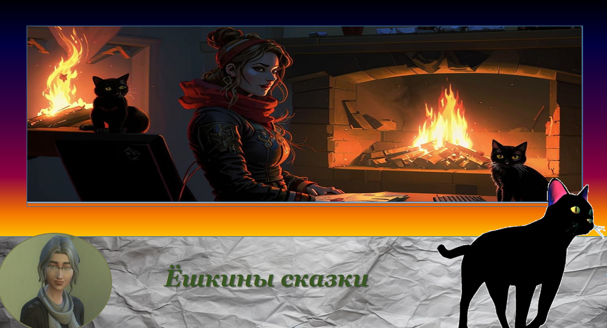 Ёшка и кошка