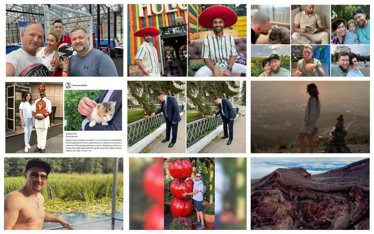    «Сливки соцсетей»: игра в падел, визуализация, спасение котенка и фотографии в сомбреро