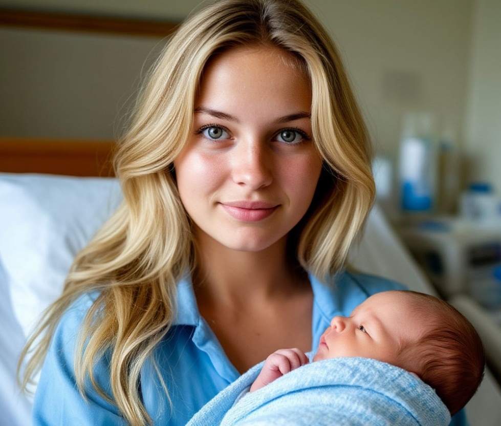 Таня с сыном