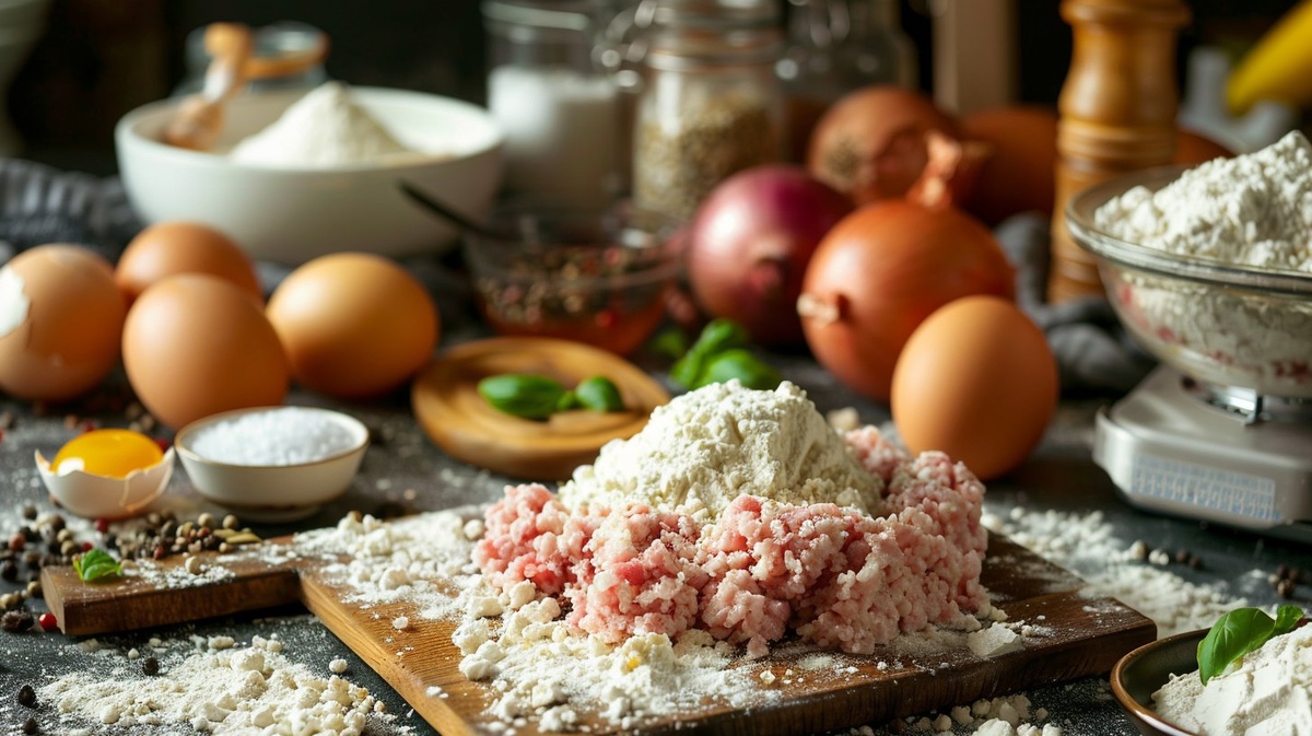 Что приготовить из фарша и муки