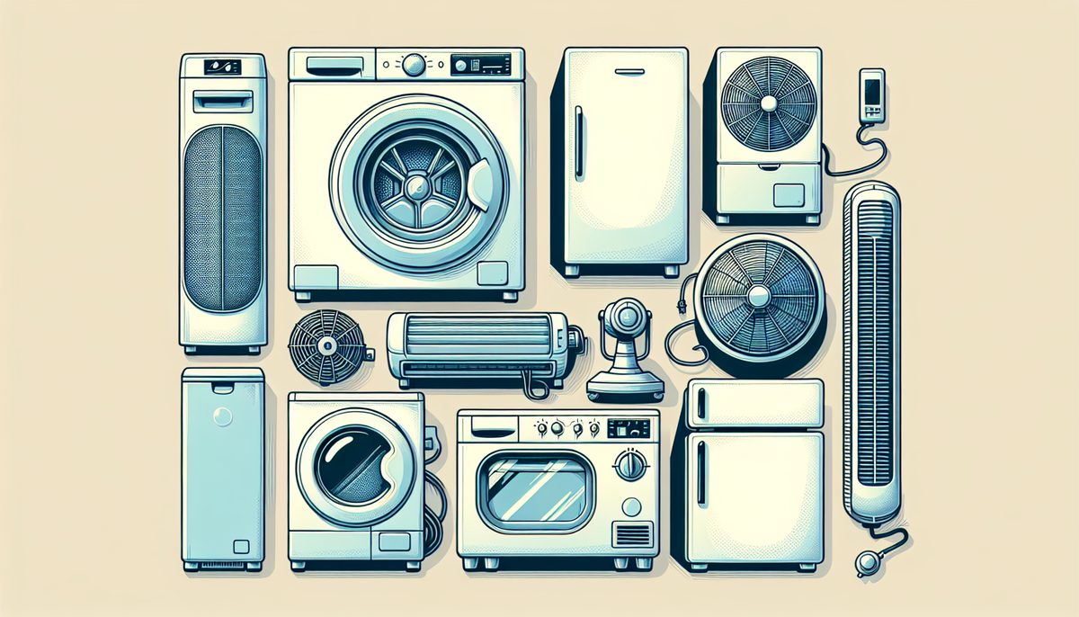 Оборудование которое используется в быту использует для работы асинхронные электродвигатели. Изображение создано нейросетью. 