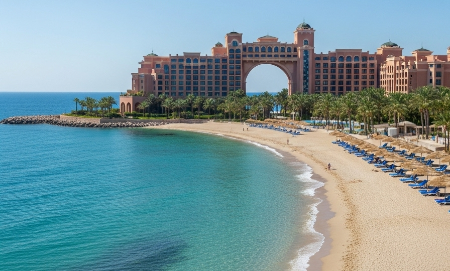 Лучшие отели Дубая 5 звезд с собственным пляжем: топ-10, рейтинг 2025