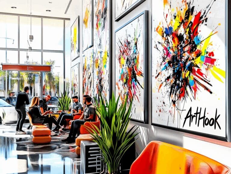    Искусство в интерьере офиса: как вдохновляющие стены повышают продуктивность и укрепляют корпоративную культуру Art-Hook.Ru