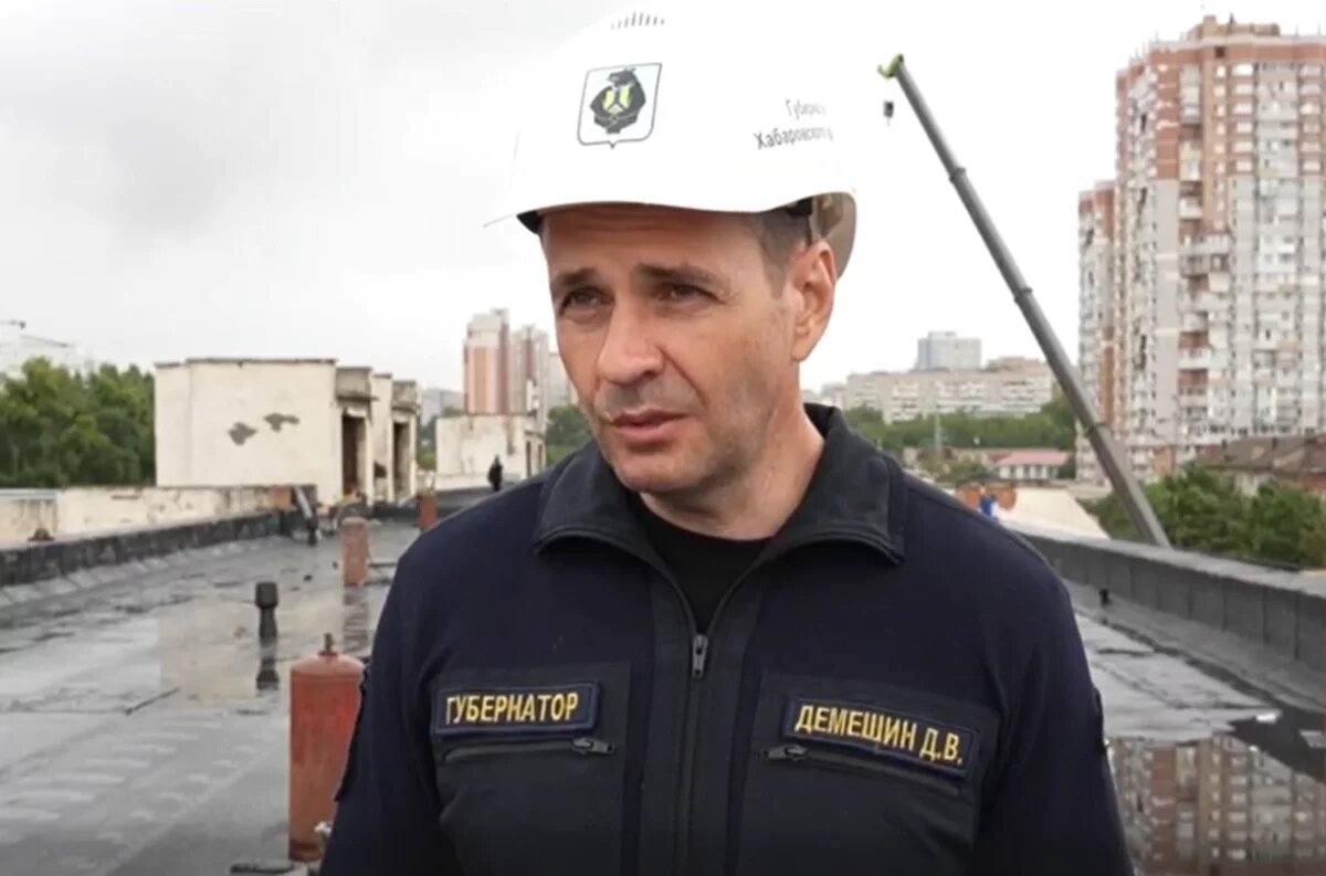    Демешин проинспектировал работы на ключевых стройках Хабаровска