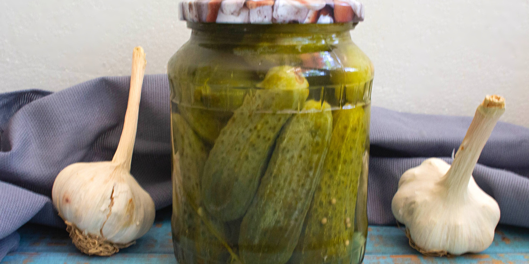 Маринованные огурцы на зиму с зернами горчицы