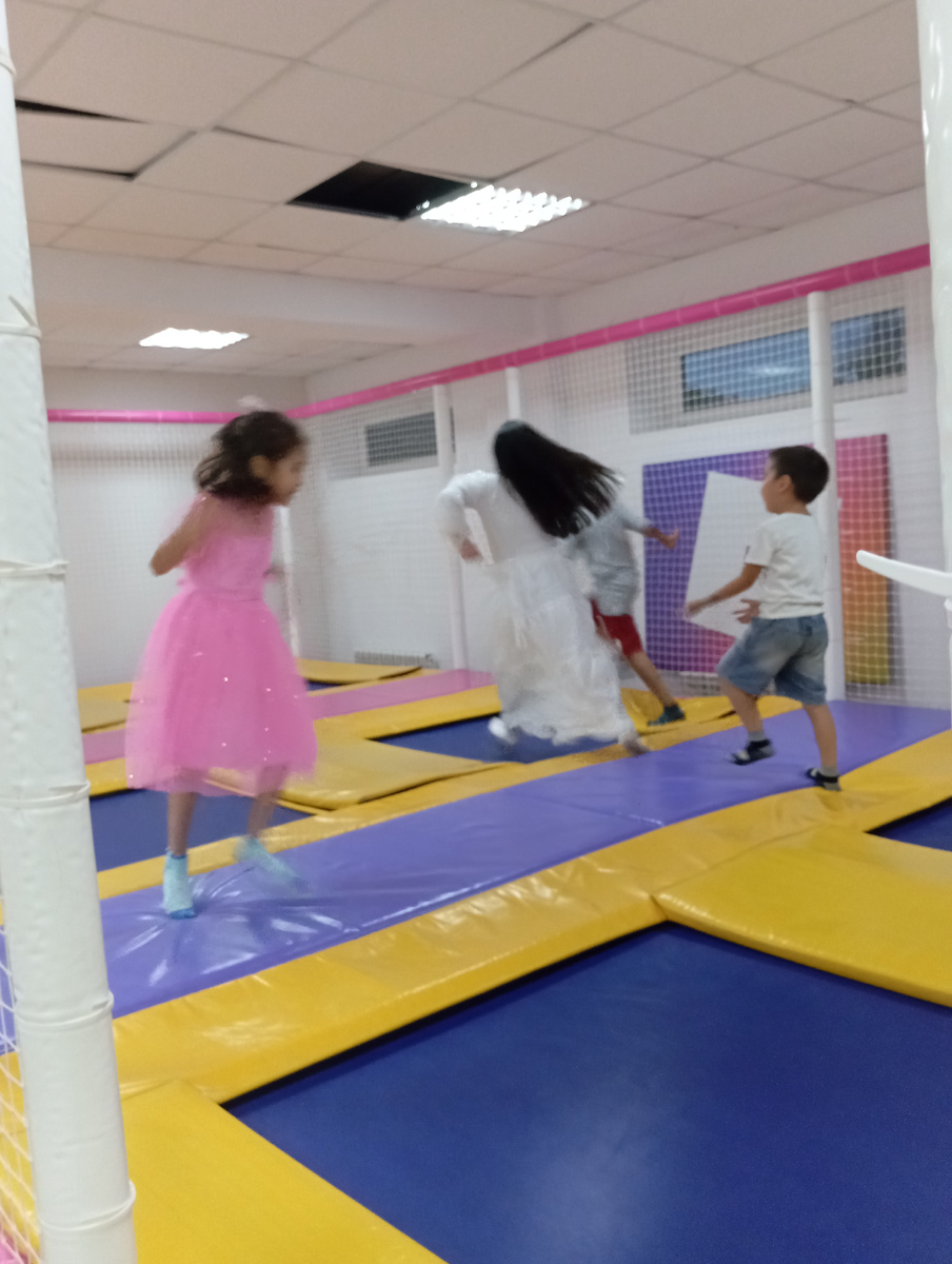 В белом моя внуча