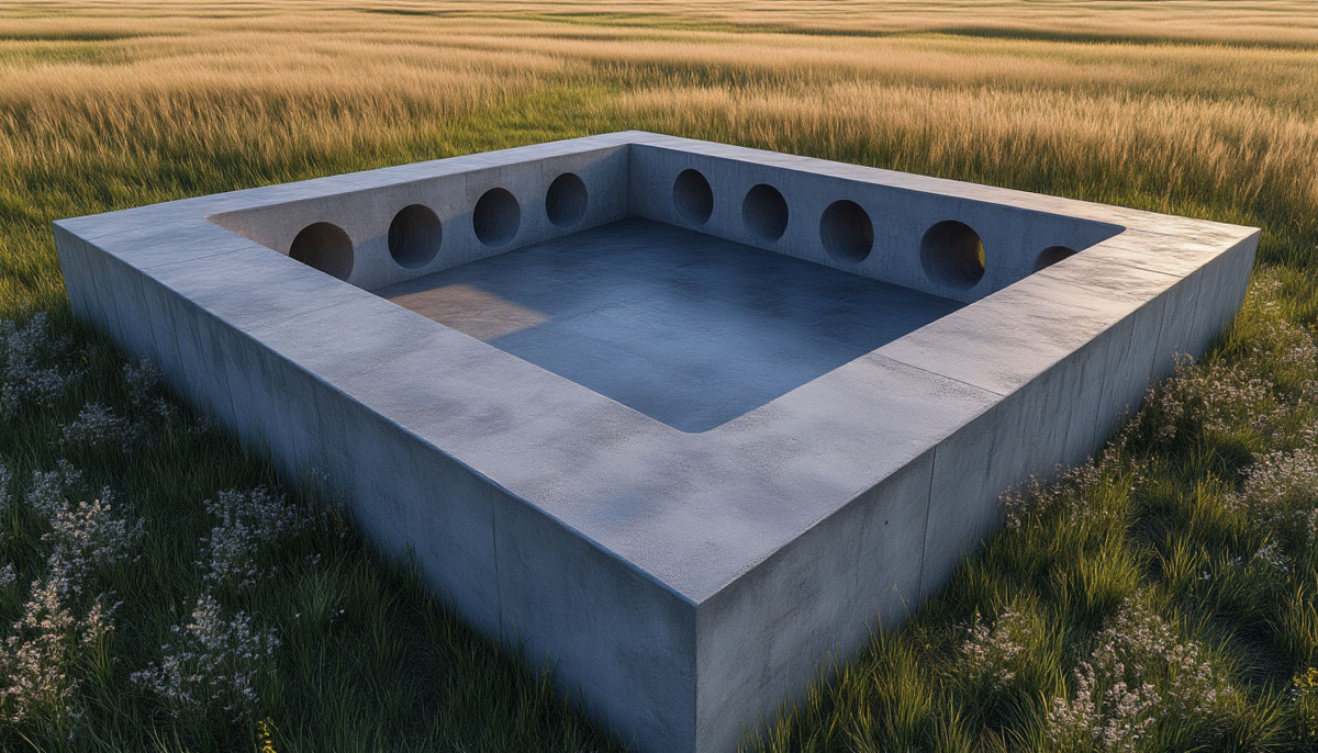 заливка фундамента