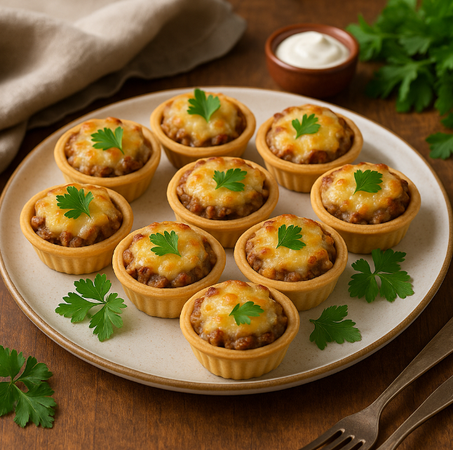 Тарталетки с мясной начинкой рецепты от Дарики