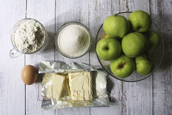 Что нужно для яблочного тарта.