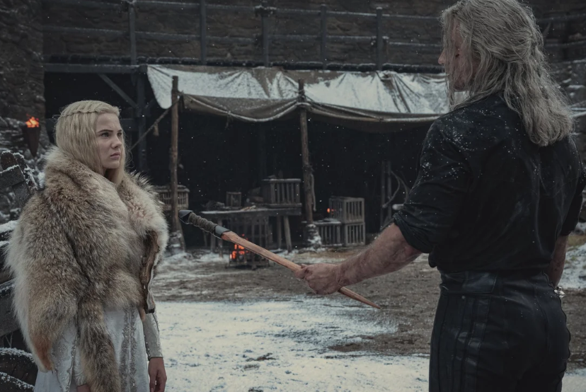 Фрагмент из сериала "Ведьмак"