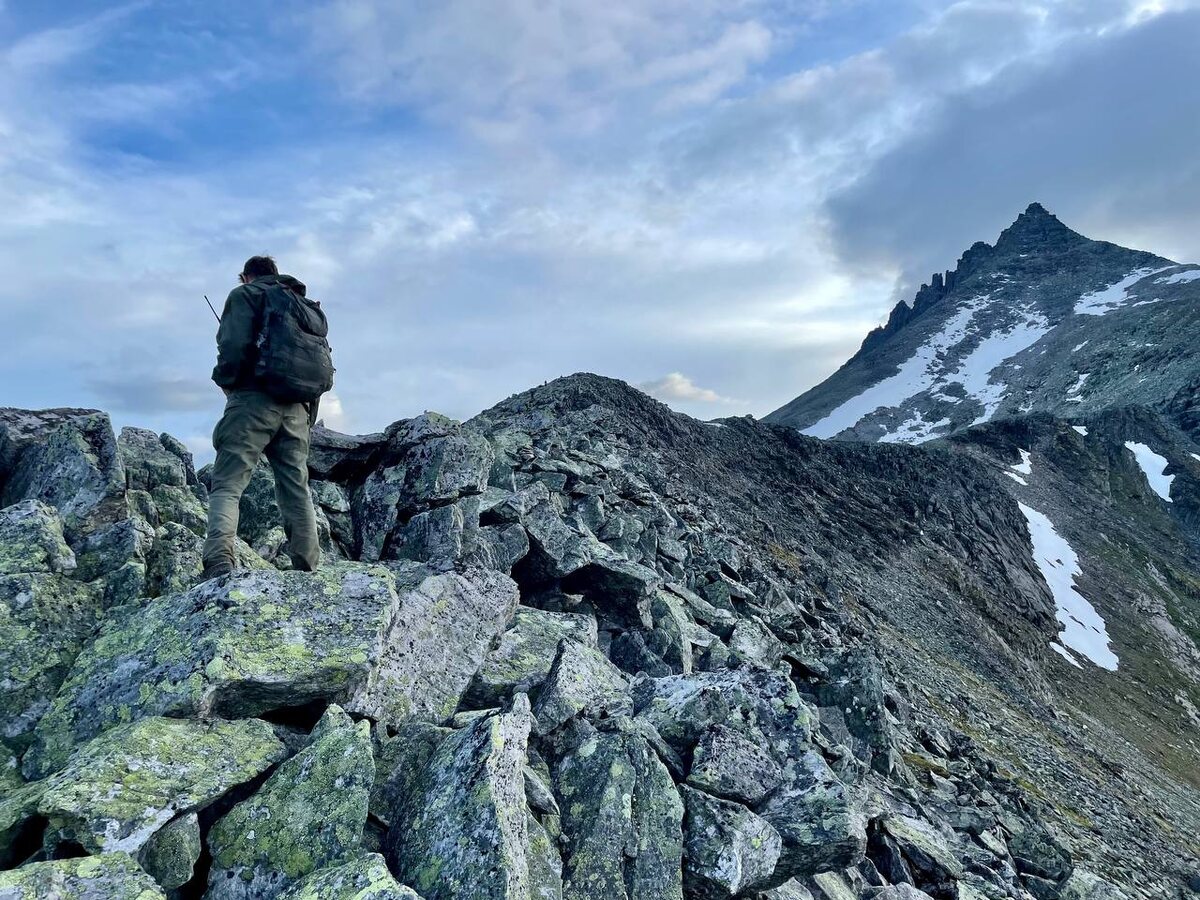 На подъеме по «Медвежьей лапе»