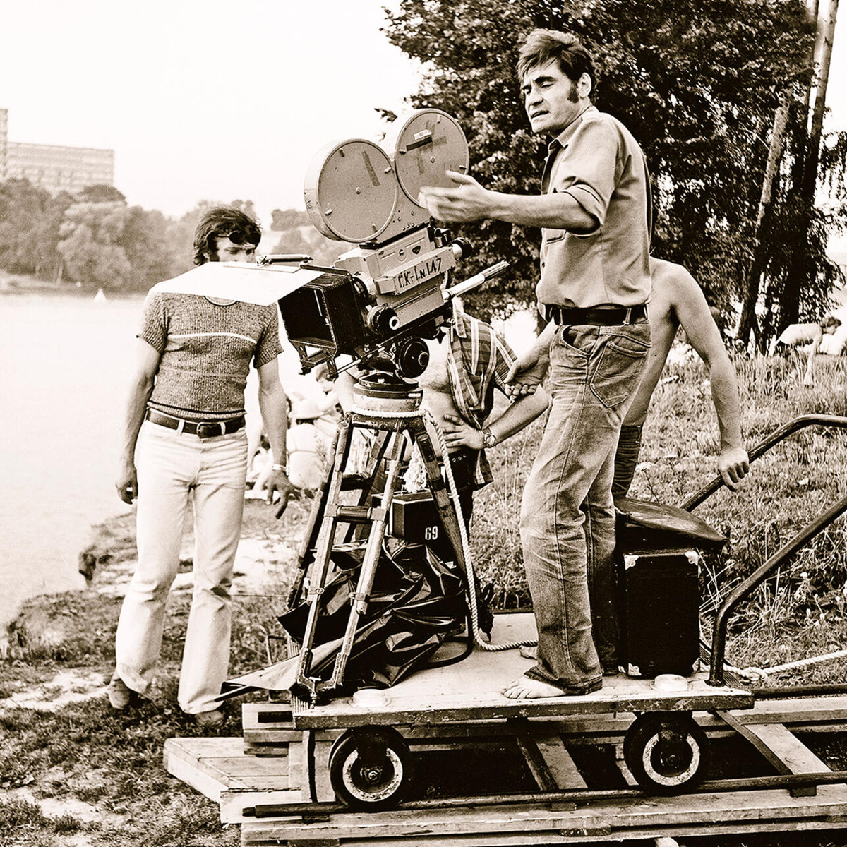 На съемках фильма