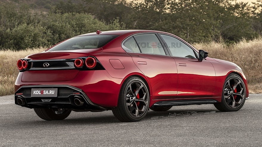   Рендер нового Infiniti Q50