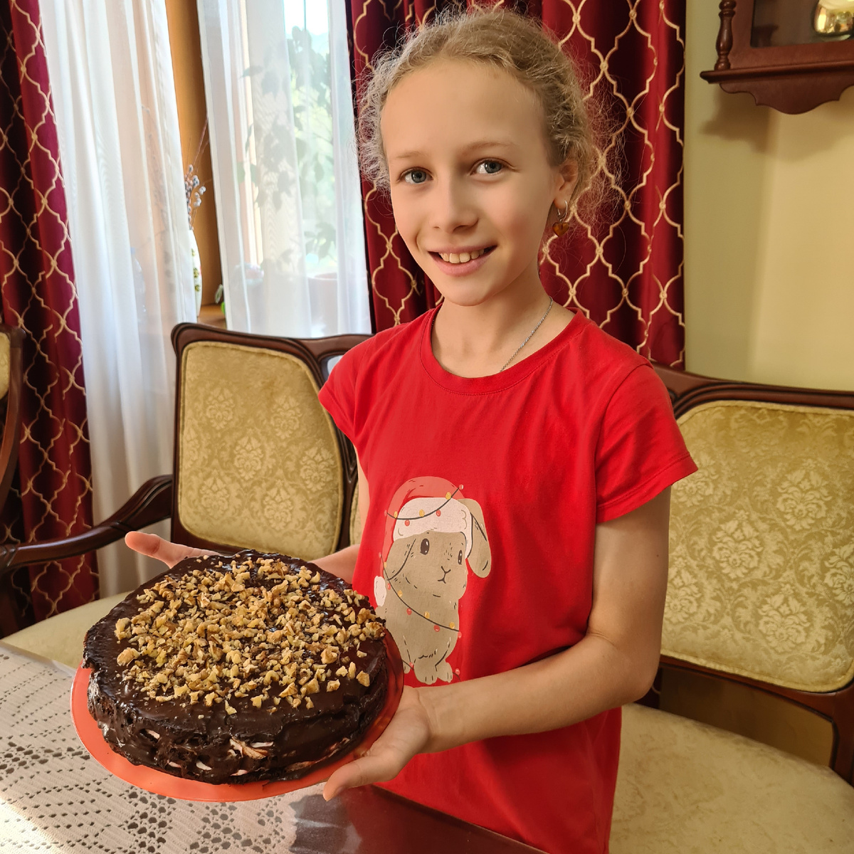 Первый Анюткин торт