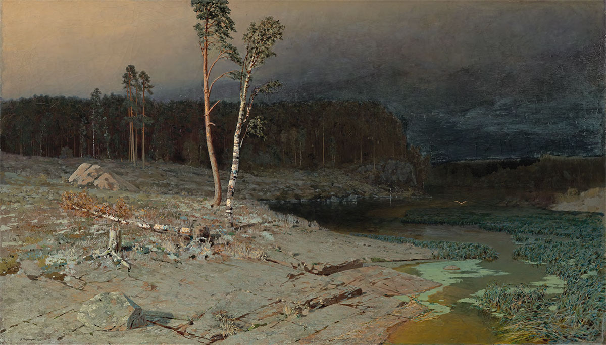На острове Валааме (картина Архипа Куинджи, 1873).